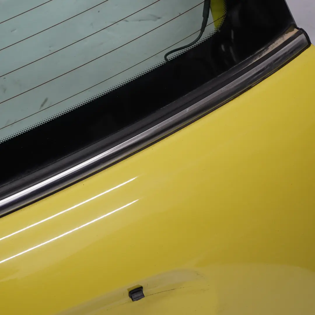 Boot Trunk Lid Tailgate Lid Covering Panel Interchange Yellow - A95 to Mini R56 with Part number 2752015 Mini R56 Boot Trunk Lid Tailgate Lid Covering Panel Interchange Yellow - A95 - SKU 2752015-INTER - Part number 2752015
