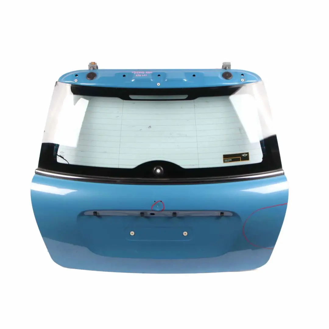 Boot Trunk Lid Tailgate Lid Covering Kite Blue Metallic - B48 to Mini R56 with Part number 2752015 Mini R56 Boot Trunk Lid Tailgate Lid Covering Kite Blue Metallic - B48 - SKU 2752015-KBM - Part number 2752015