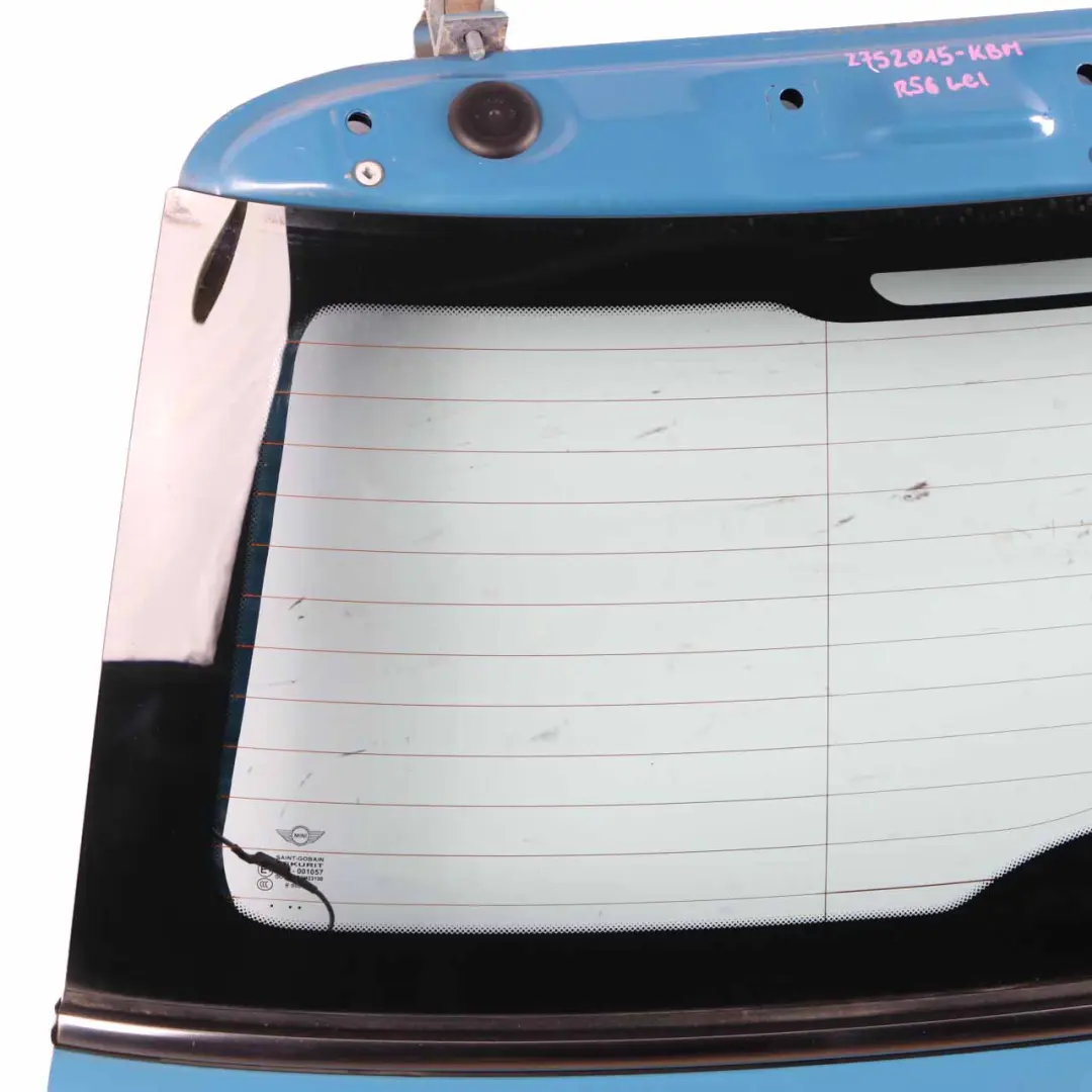 Boot Trunk Lid Tailgate Lid Covering Kite Blue Metallic - B48 to Mini R56 with Part number 2752015 Mini R56 Boot Trunk Lid Tailgate Lid Covering Kite Blue Metallic - B48 - SKU 2752015-KBM - Part number 2752015