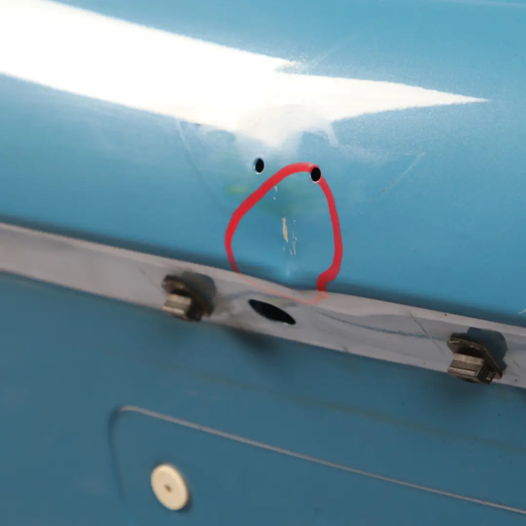 Boot Trunk Lid Tailgate Lid Covering Kite Blue Metallic - B48 to Mini R56 with Part number 2752015 Mini R56 Boot Trunk Lid Tailgate Lid Covering Kite Blue Metallic - B48 - SKU 2752015-KBM - Part number 2752015