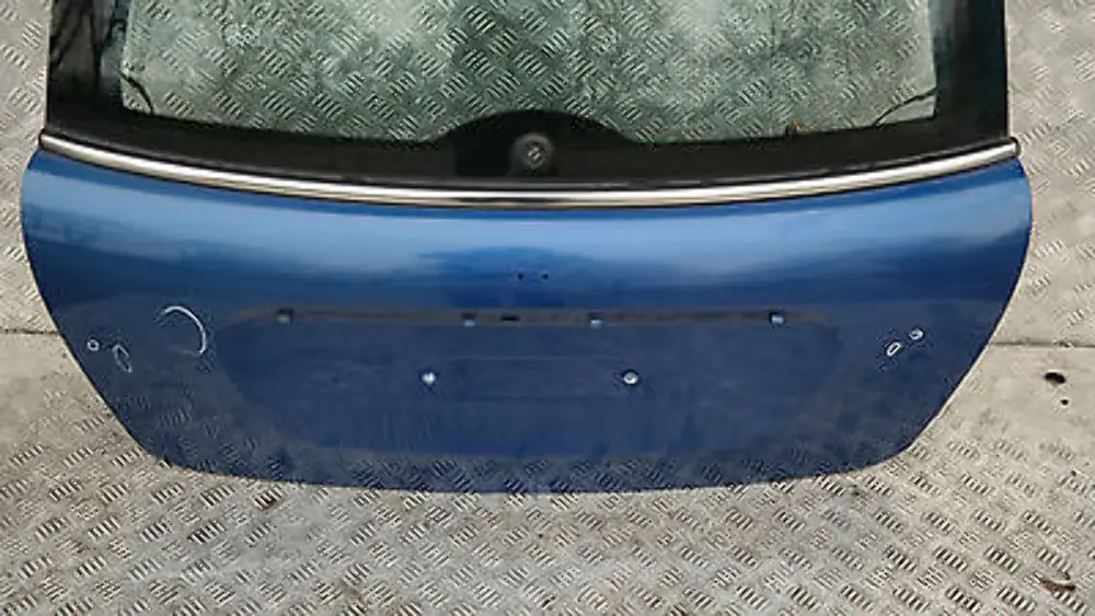 R56N LCi Trunk lid Tailgate Boot Lid Lightning Blue Metallic to BMW MINI Cooper R56 with Part number 41002752015 BMW MINI Cooper R56 R56N LCi Trunk lid Tailgate Boot Lid Lightning Blue Metallic - SKU 2752015-LB2 - Part number 41002752015