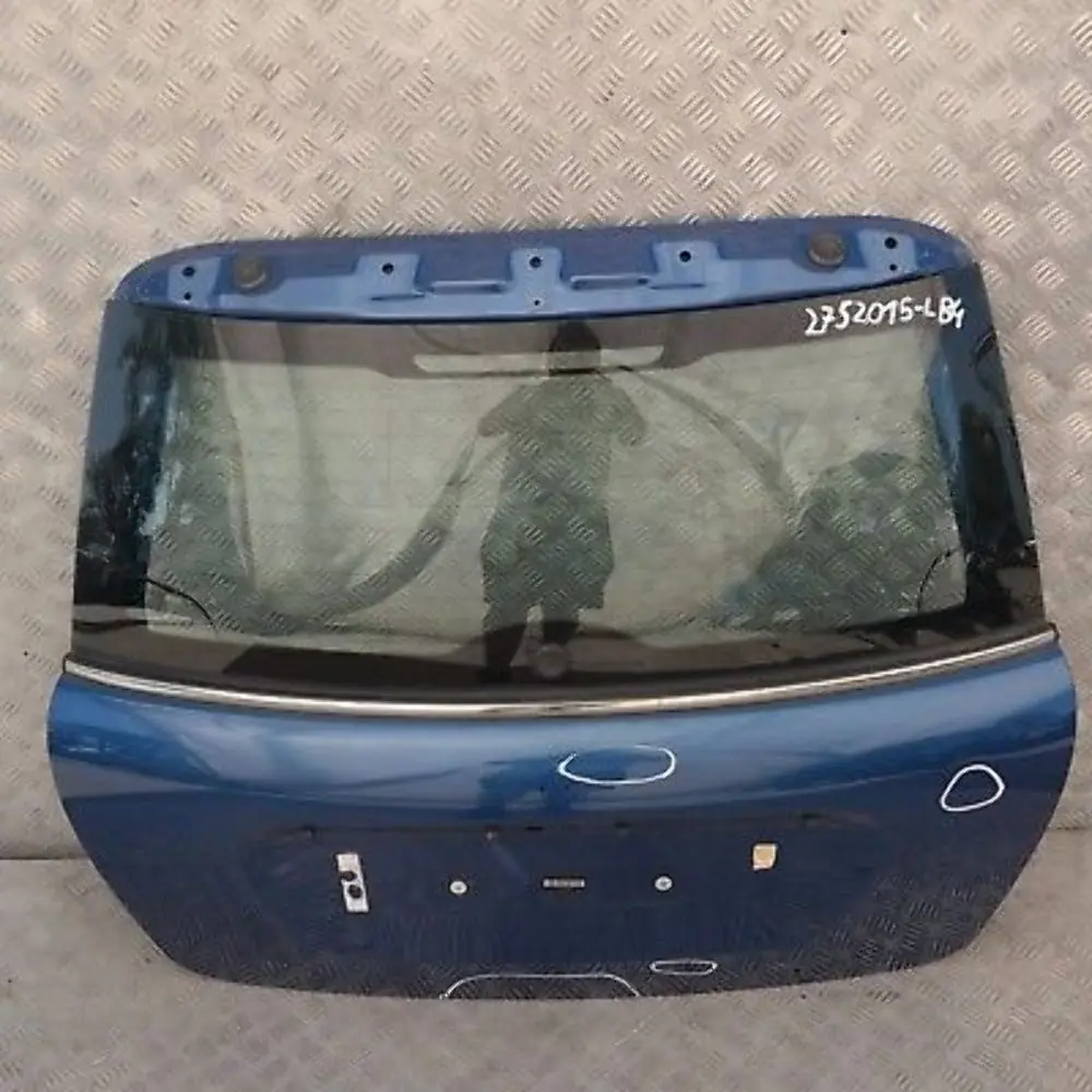 R56N LCi Trunk lid Tailgate Boot Lid Lightning Blue Metallic to BMW MINI Cooper R56 with Part number 2752015 BMW MINI Cooper R56 R56N LCi Trunk lid Tailgate Boot Lid Lightning Blue Metallic - SKU 2752015-LB4 - Part number 2752015