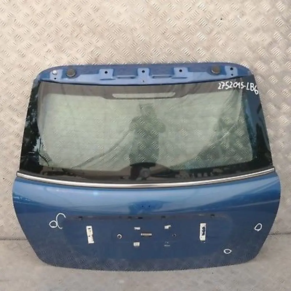BMW MINI Cooper 6 R56 Trunk lid Tailgate Boot Lid Lightning Blue Metallic - SKU 2752015-LB6 - Part number 2752015