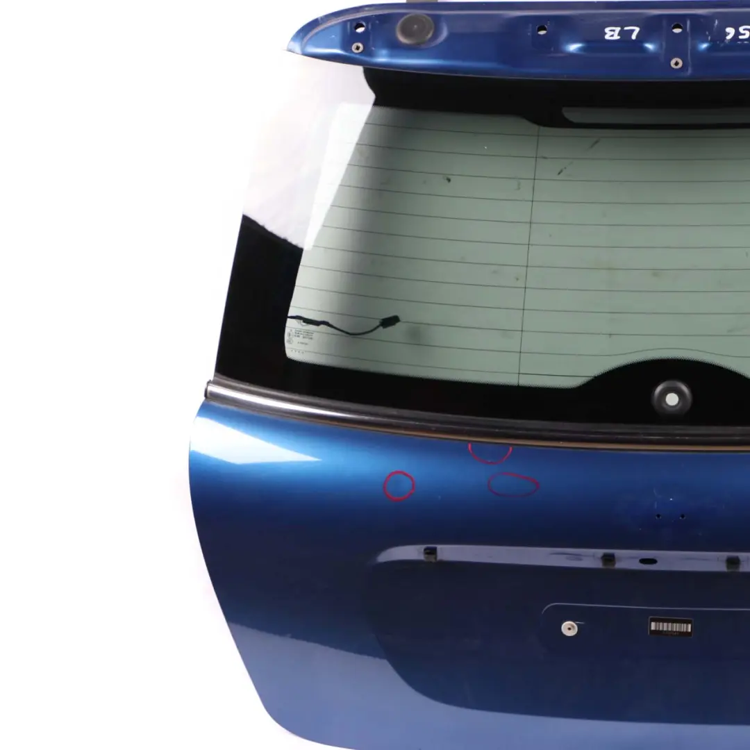 Trunk Lid Tailgate Boot Lid Lightning Blue Metallic - A63 to Mini Cooper 7 R56 with Part number 2752015 Mini Cooper 7 R56 Trunk Lid Tailgate Boot Lid Lightning Blue Metallic - A63 - SKU 2752015-LB7 - Part number 2752015