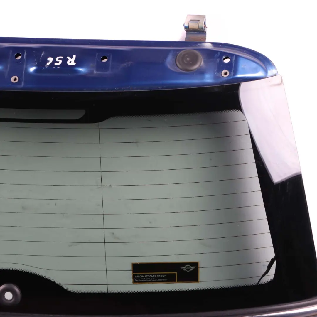 Trunk Lid Tailgate Boot Lid Lightning Blue Metallic - A63 to Mini Cooper 7 R56 with Part number 2752015 Mini Cooper 7 R56 Trunk Lid Tailgate Boot Lid Lightning Blue Metallic - A63 - SKU 2752015-LB7 - Part number 2752015