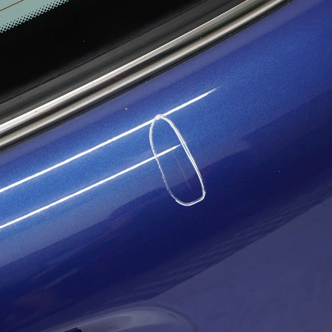 Mini R56 Boot Trunk Lid Rear Tailgate Lightning Blue Metallic - A63 - SKU 2752015-LB8 - Part number 2752015