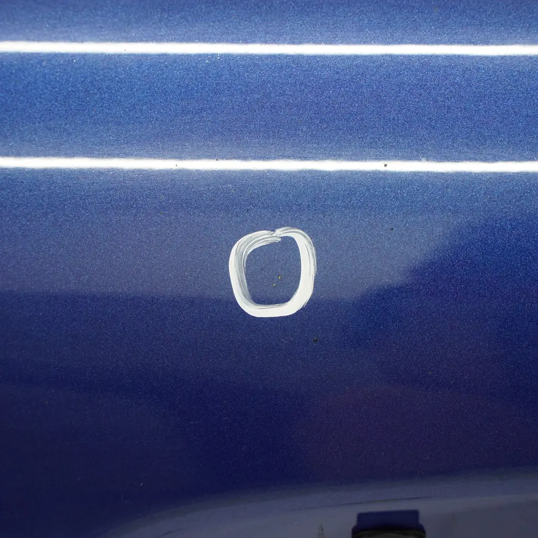 Boot Trunk Lid Rear Tailgate Lightning Blue Metallic - A63 to Mini R56 with Part number 2752015 Mini R56 Boot Trunk Lid Rear Tailgate Lightning Blue Metallic - A63 - SKU 2752015-LB8 - Part number 2752015