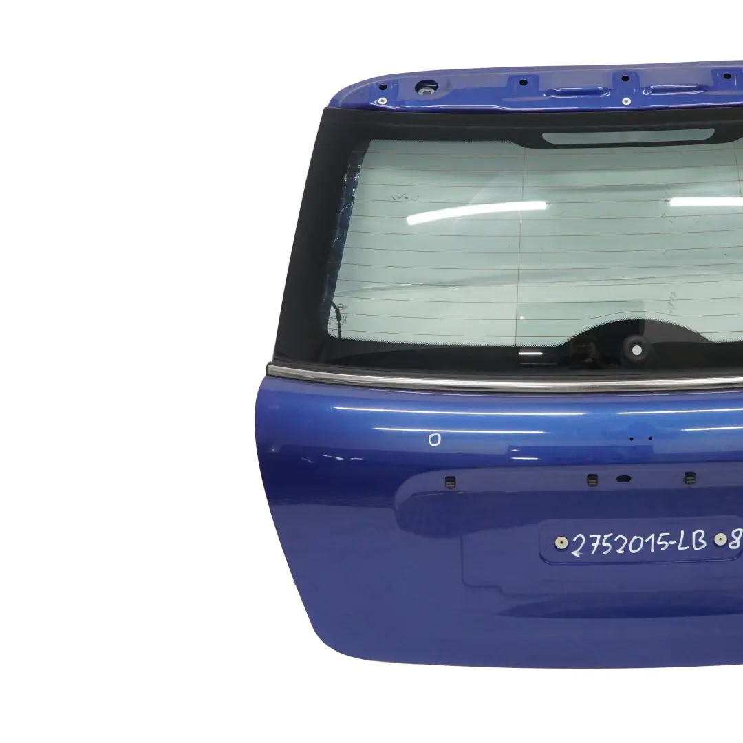 Mini R56 Boot Trunk Lid Rear Tailgate Lightning Blue Metallic - A63 - SKU 2752015-LB8 - Part number 2752015
