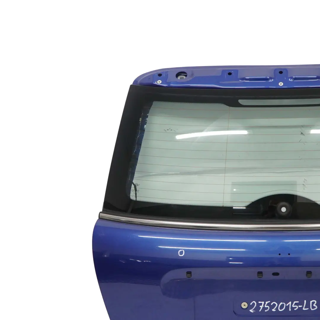Mini R56 Boot Trunk Lid Rear Tailgate Lightning Blue Metallic - A63 - SKU 2752015-LB8 - Part number 2752015