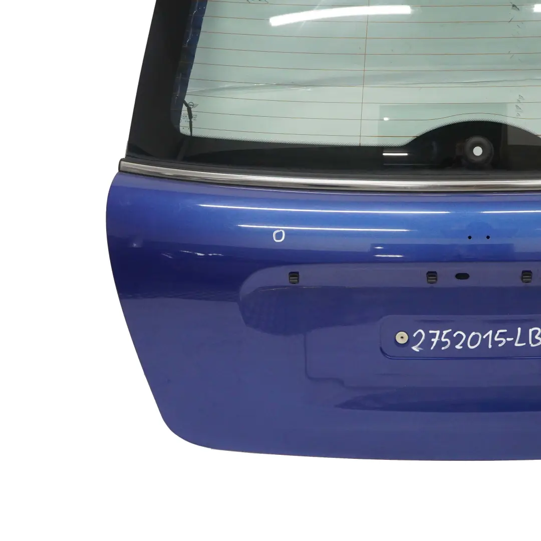 Mini R56 Boot Trunk Lid Rear Tailgate Lightning Blue Metallic - A63 - SKU 2752015-LB8 - Part number 2752015
