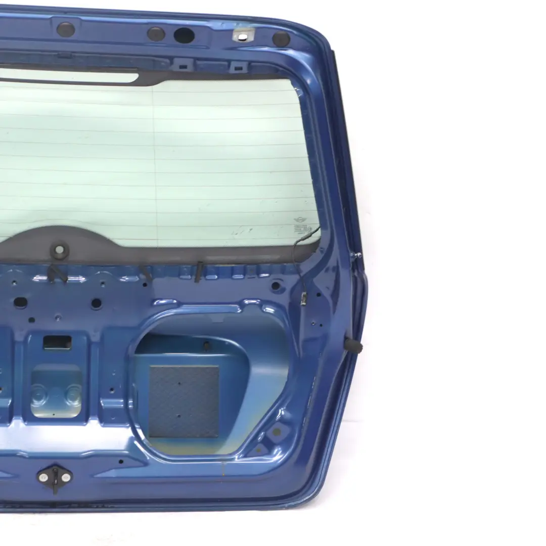 Boot Trunk Lid Rear Tailgate Cover Lightning Blue Metallic - A63 to Mini R56 with Part number 2752015 Mini R56 Boot Trunk Lid Rear Tailgate Cover Lightning Blue Metallic - A63 - SKU 2752015-LB - Part number 2752015