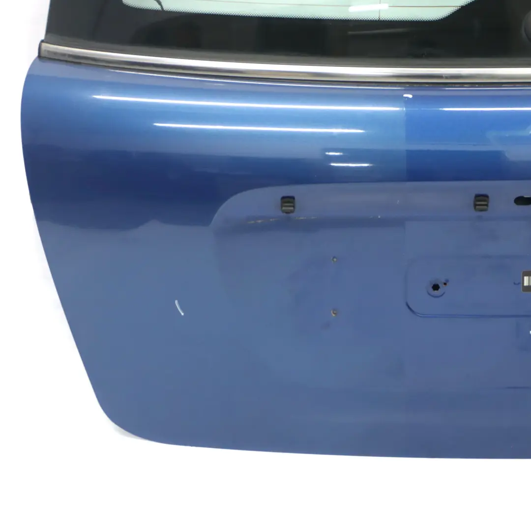 Boot Trunk Lid Rear Tailgate Cover Lightning Blue Metallic - A63 to Mini R56 with Part number 2752015 Mini R56 Boot Trunk Lid Rear Tailgate Cover Lightning Blue Metallic - A63 - SKU 2752015-LB - Part number 2752015