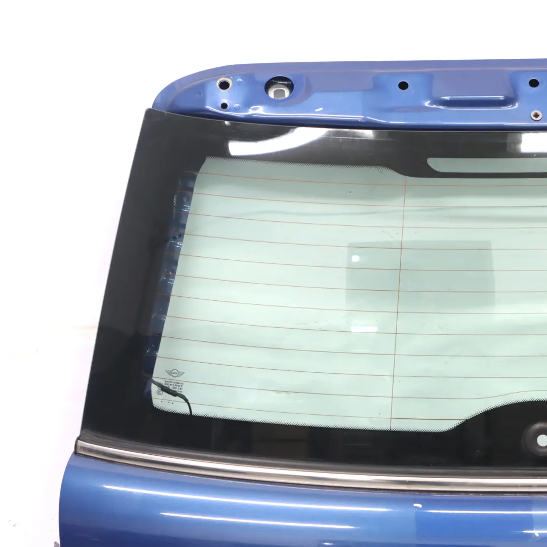 Boot Trunk Lid Rear Tailgate Cover Lightning Blue Metallic - A63 to Mini R56 with Part number 2752015 Mini R56 Boot Trunk Lid Rear Tailgate Cover Lightning Blue Metallic - A63 - SKU 2752015-LB - Part number 2752015