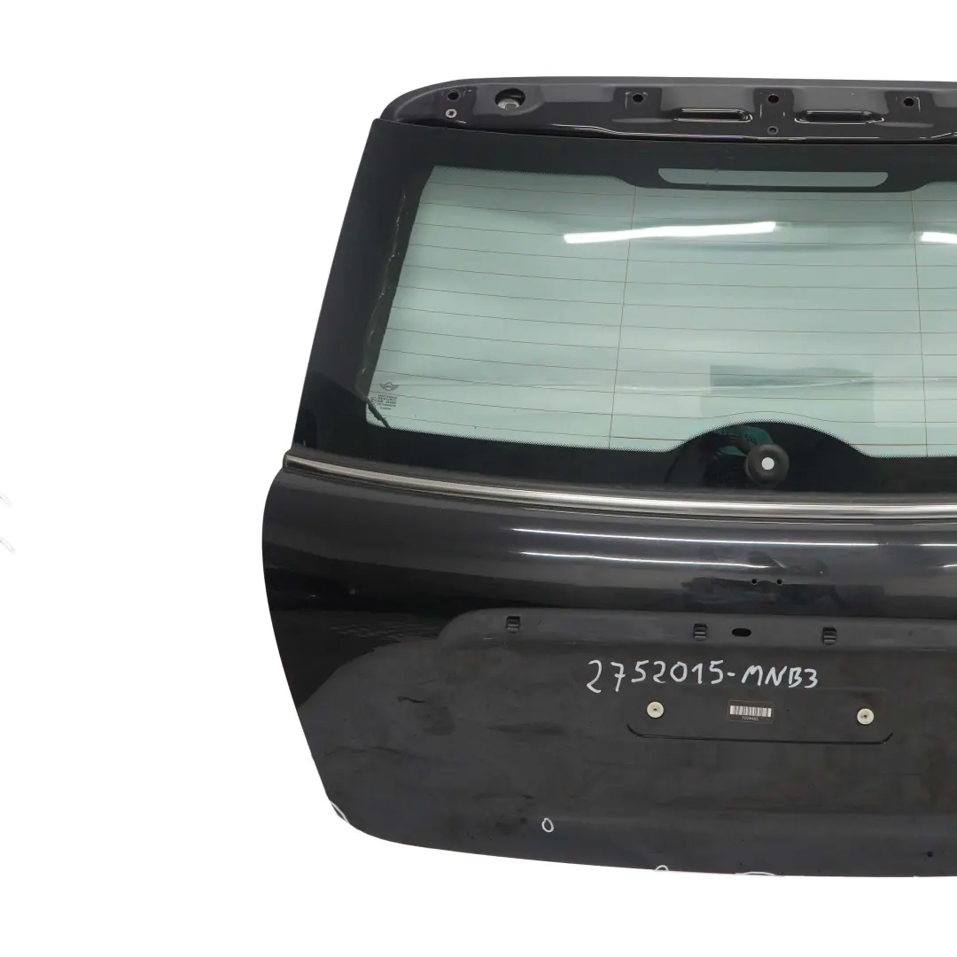 Mini Cooper R56 Trunk Lid Tailgate Boot Lid Midnight Black Metallic - A94 - SKU 2752015-MNB3 - Part number 2752015