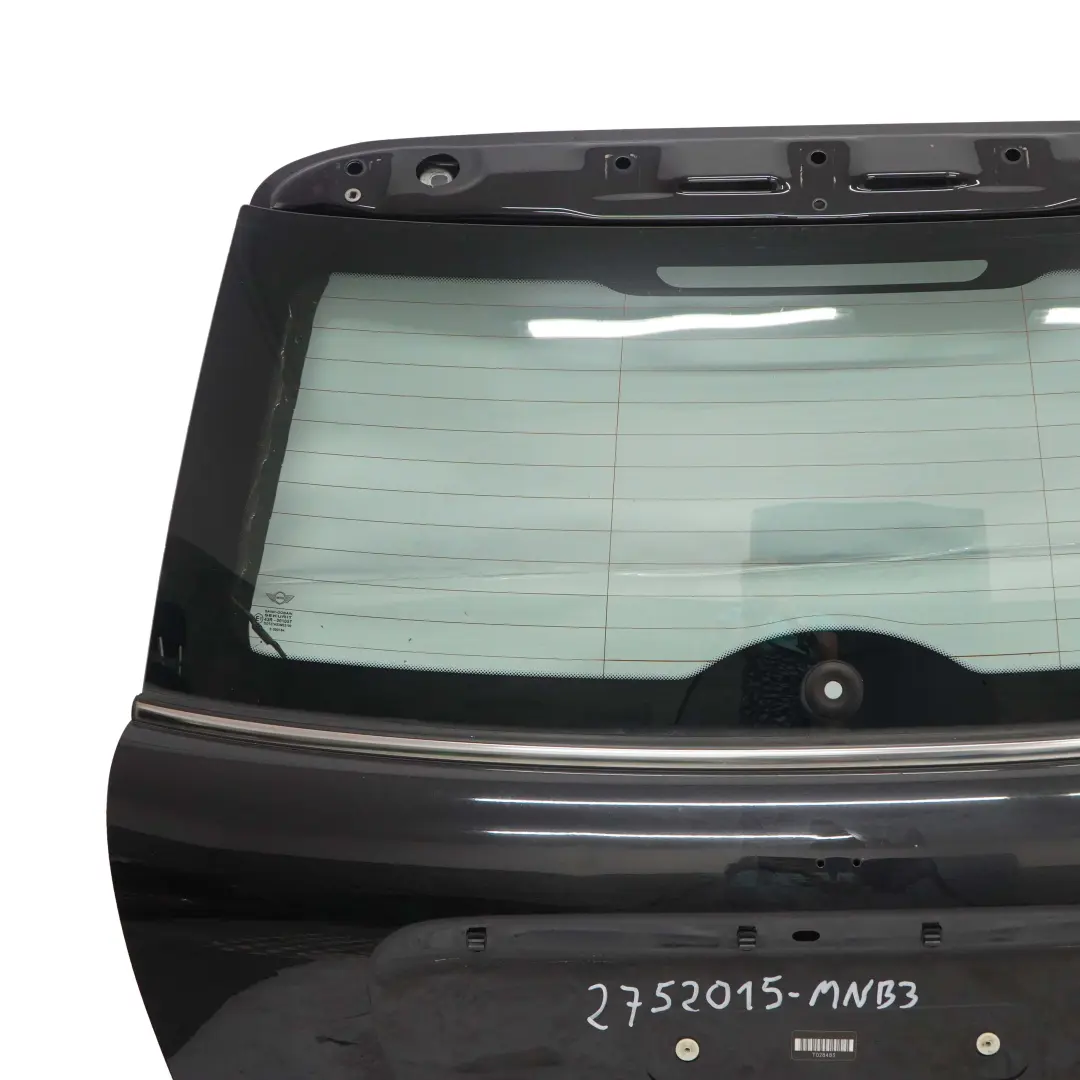 Mini Cooper R56 Trunk Lid Tailgate Boot Lid Midnight Black Metallic - A94 - SKU 2752015-MNB3 - Part number 2752015