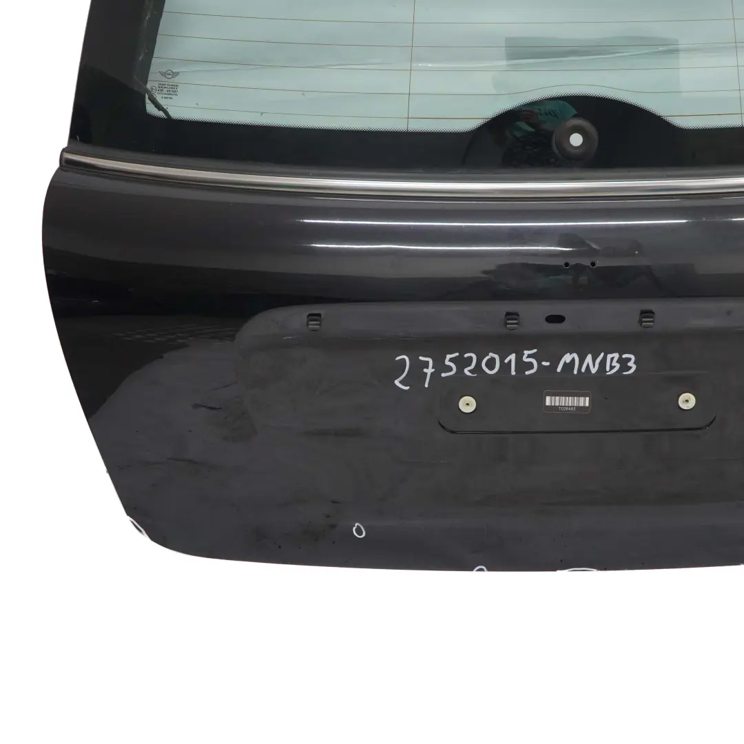 Mini Cooper R56 Trunk Lid Tailgate Boot Lid Midnight Black Metallic - A94 - SKU 2752015-MNB3 - Part number 2752015