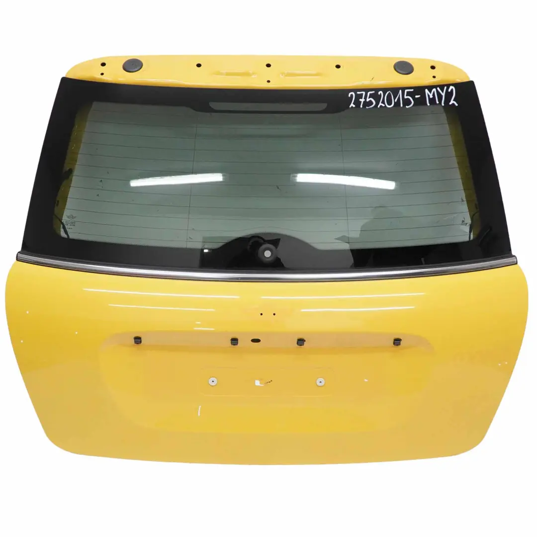 Trunk Lid Tailgate Boot Lid Mellow Yellow - A58 to Mini Cooper R56 with Part number 2752015 Mini Cooper R56 Trunk Lid Tailgate Boot Lid Mellow Yellow - A58 - SKU 2752015-MY2 - Part number 2752015