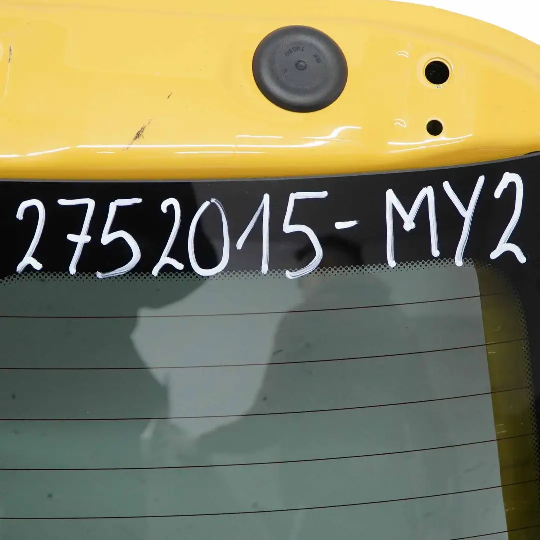 Trunk Lid Tailgate Boot Lid Mellow Yellow - A58 to Mini Cooper R56 with Part number 2752015 Mini Cooper R56 Trunk Lid Tailgate Boot Lid Mellow Yellow - A58 - SKU 2752015-MY2 - Part number 2752015