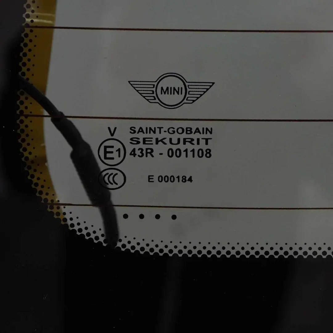 Mini Cooper R56 Trunk Lid Tailgate Boot Lid Mellow Yellow - A58 - SKU 2752015-MY2 - Part number 2752015