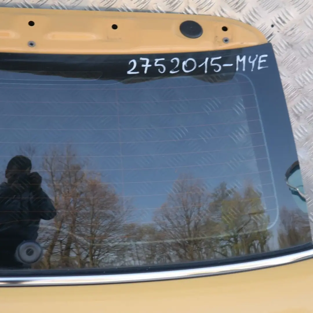 R56N LCi Trunk lid Tailgate Boot Lid Mellow Yellow - A58 to BMW MINI Cooper R56 with Part number 2752015-MYE BMW MINI Cooper R56 R56N LCi Trunk lid Tailgate Boot Lid Mellow Yellow - A58 - SKU 2752015-MYE - Part number 2752015-MYE