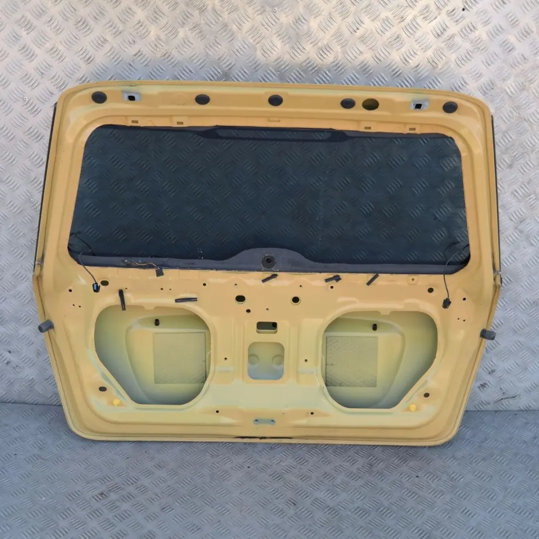 R56N LCi Trunk lid Tailgate Boot Lid Mellow Yellow - A58 to BMW MINI Cooper R56 with Part number 2752015-MYE BMW MINI Cooper R56 R56N LCi Trunk lid Tailgate Boot Lid Mellow Yellow - A58 - SKU 2752015-MYE - Part number 2752015-MYE