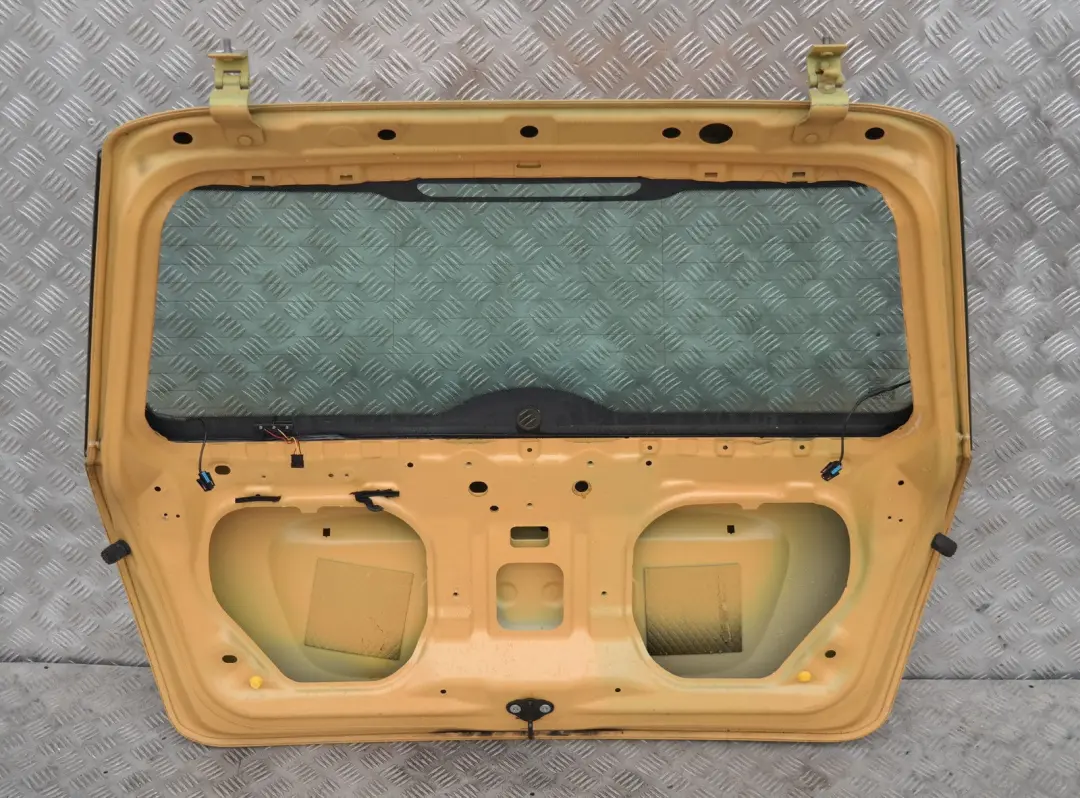 R56N LCi Trunk lid Tailgate Boot Lid Mellow Yellow - A58 to BMW MINI Cooper 1 R56 with Part number 41002752015 BMW MINI Cooper 1 R56 R56N LCi Trunk lid Tailgate Boot Lid Mellow Yellow - A58 - SKU 2752015-MYE1 - Part number 41002752015