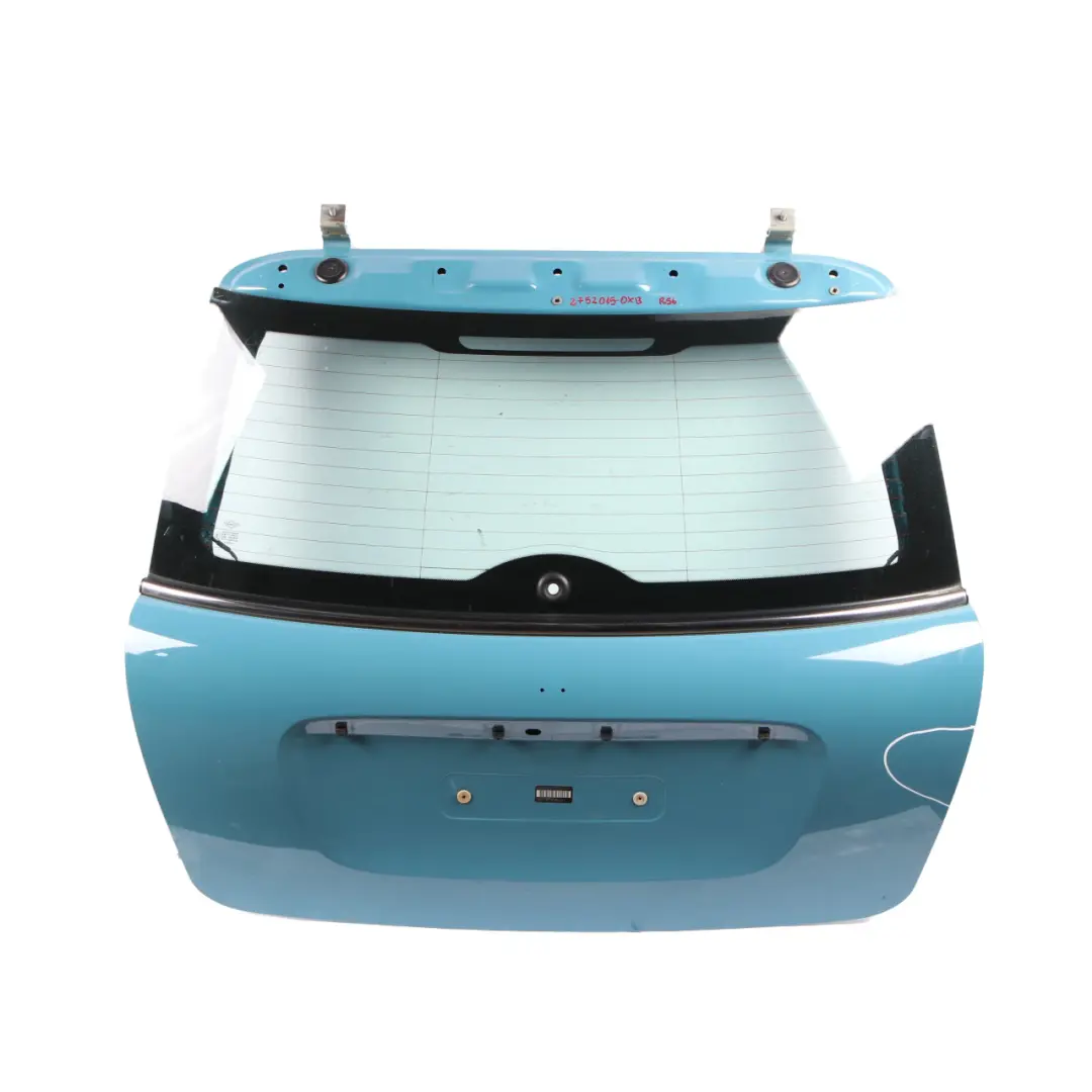 Boot Trunk Lid Tailgate Rear Panel Oxygen Blue - A74 to Mini R56 with Part number 2752015 Mini R56 Boot Trunk Lid Tailgate Rear Panel Oxygen Blue - A74 - SKU 2752015-OXB - Part number 2752015