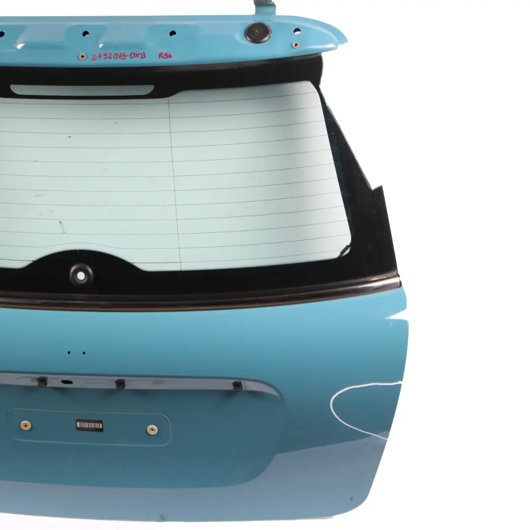 Boot Trunk Lid Tailgate Rear Panel Oxygen Blue - A74 to Mini R56 with Part number 2752015 Mini R56 Boot Trunk Lid Tailgate Rear Panel Oxygen Blue - A74 - SKU 2752015-OXB - Part number 2752015