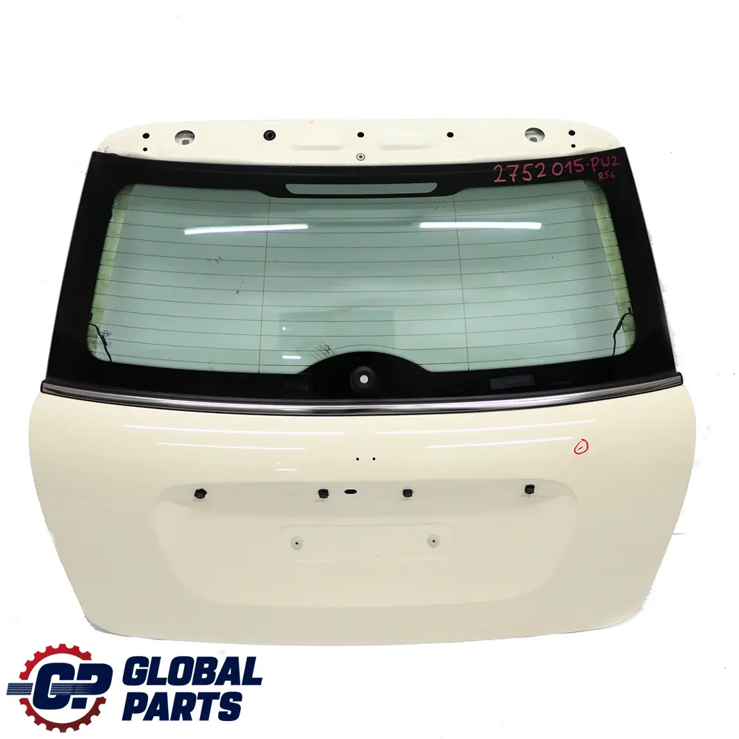 Heckklappe Hinten Pepper White Weiss - 850 für BMW Mini Cooper R56 2 mit Teilenummer 2752015 BMW Mini Cooper R56 2 Heckklappe Hinten Pepper White Weiss - 850 - SKU 2752015-PW2 - Teilenummer 2752015