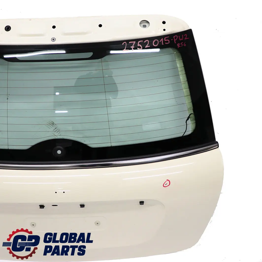 Heckklappe Hinten Pepper White Weiss - 850 für BMW Mini Cooper R56 2 mit Teilenummer 2752015 BMW Mini Cooper R56 2 Heckklappe Hinten Pepper White Weiss - 850 - SKU 2752015-PW2 - Teilenummer 2752015