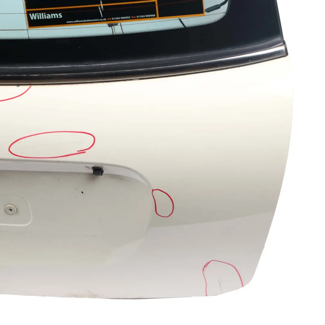 Mini Cooper R56 Boot Trunk Lid Tailgate Pepper White - 850 - SKU 2752015-PW3 - Part number 2752015