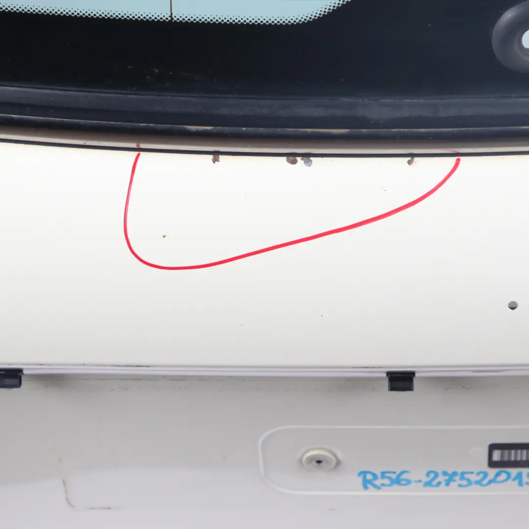 Mini Cooper R56 Boot Trunk Lid Tailgate Pepper White - 850 - SKU 2752015-PW3 - Part number 2752015