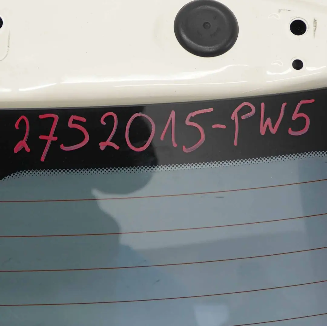 Mini R56 Boot Trunk Lid Tailgate Rear Panel Pepper White - 850 - SKU 2752015-PW5 - Part number 2752015