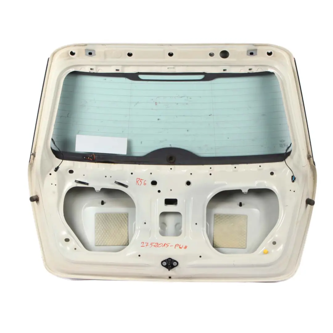 Boot Trunk Lid Tailgate Panel Lid Pepper White - 850 to Mini R56 with Part number 2752015 Mini R56 Boot Trunk Lid Tailgate Panel Lid Pepper White - 850 - SKU 2752015-PW8 - Part number 2752015