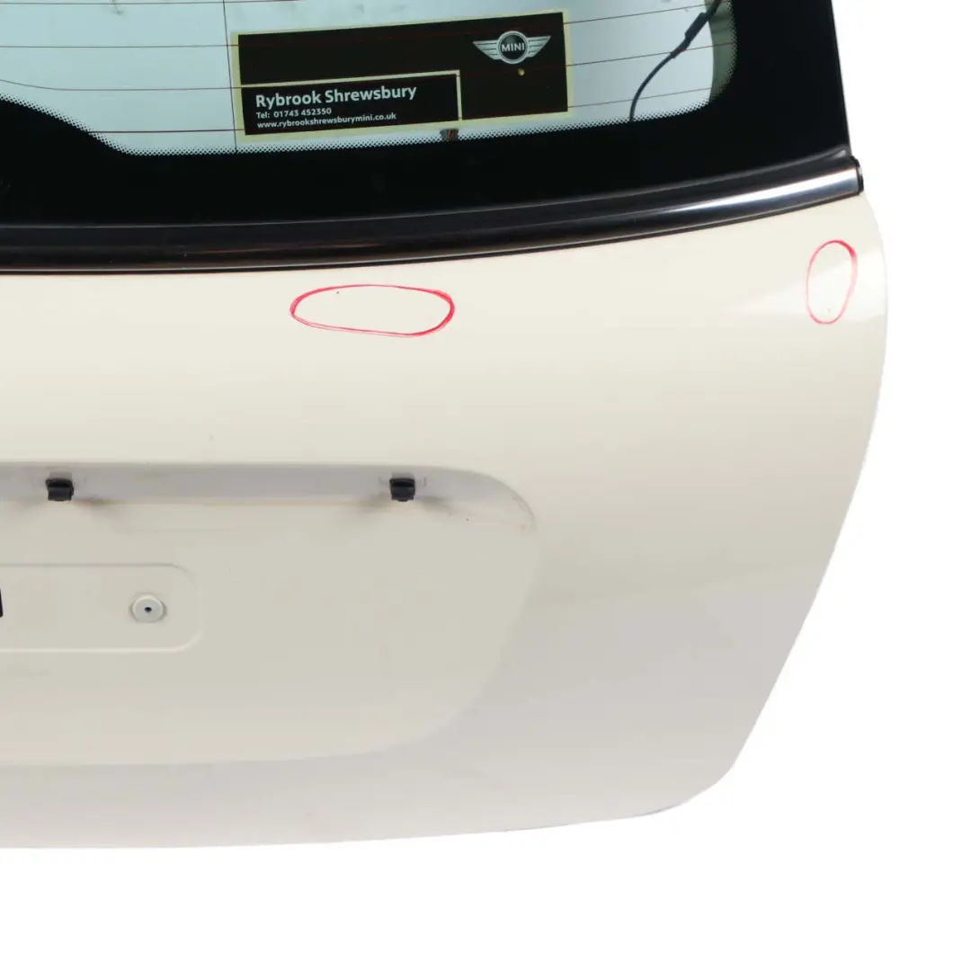 Boot Trunk Lid Tailgate Panel Lid Pepper White - 850 to Mini R56 with Part number 2752015 Mini R56 Boot Trunk Lid Tailgate Panel Lid Pepper White - 850 - SKU 2752015-PW8 - Part number 2752015