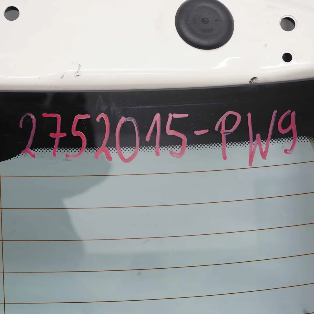 Boot Trunk Lid Tailgate Rear Panel Pepper White - 850 Mini R56 - SKU 2752015-PW9 - Part number 2752015