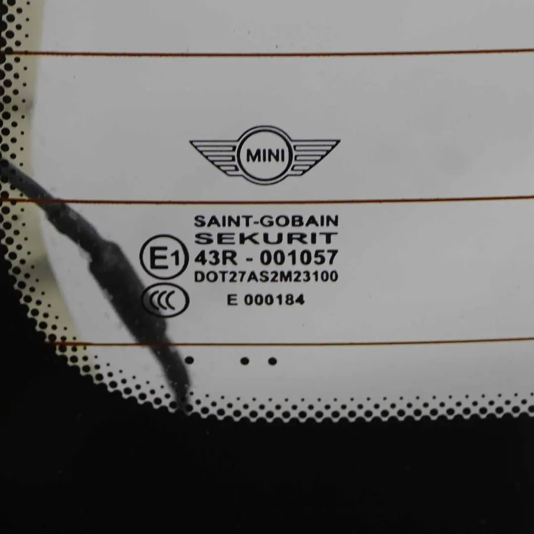 Boot Trunk Lid Tailgate Rear Panel Pepper White - 850 to Mini R56 with Part number 2752015 Mini R56 Boot Trunk Lid Tailgate Rear Panel Pepper White - 850 - SKU 2752015-PW9 - Part number 2752015