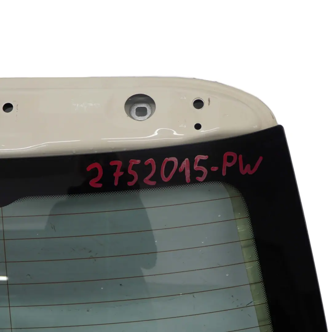 Heckklappe Hinten Pepper White Weiss - 850 für Mini Cooper R56 mit Teilenummer 2752015 Mini Cooper R56 Heckklappe Hinten Pepper White Weiss - 850 - SKU 2752015-PW - Teilenummer 2752015