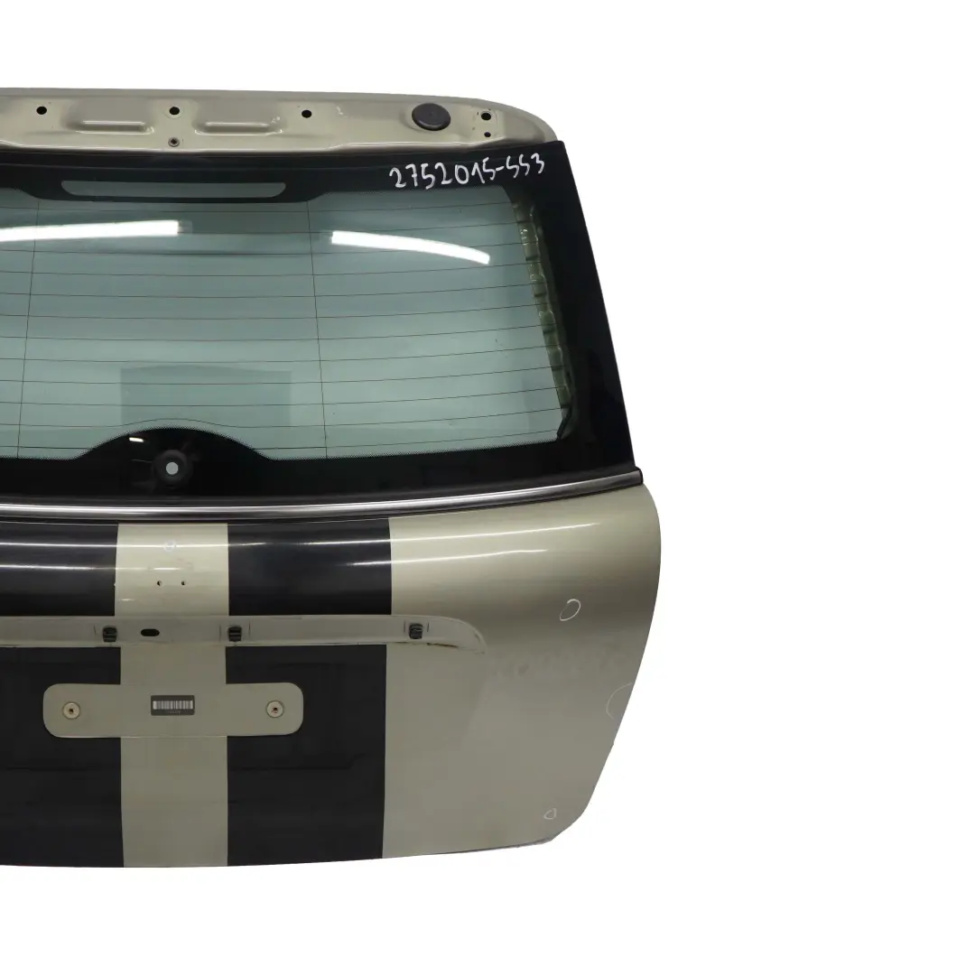 Boot Trunk Lid Tailgate Sparkling Silver Metallic - A60 to Mini Cooper R56 Rear with Part number 2752015 Mini Cooper R56 Rear Boot Trunk Lid Tailgate Sparkling Silver Metallic - A60 - SKU 2752015-SS3 - Part number 2752015