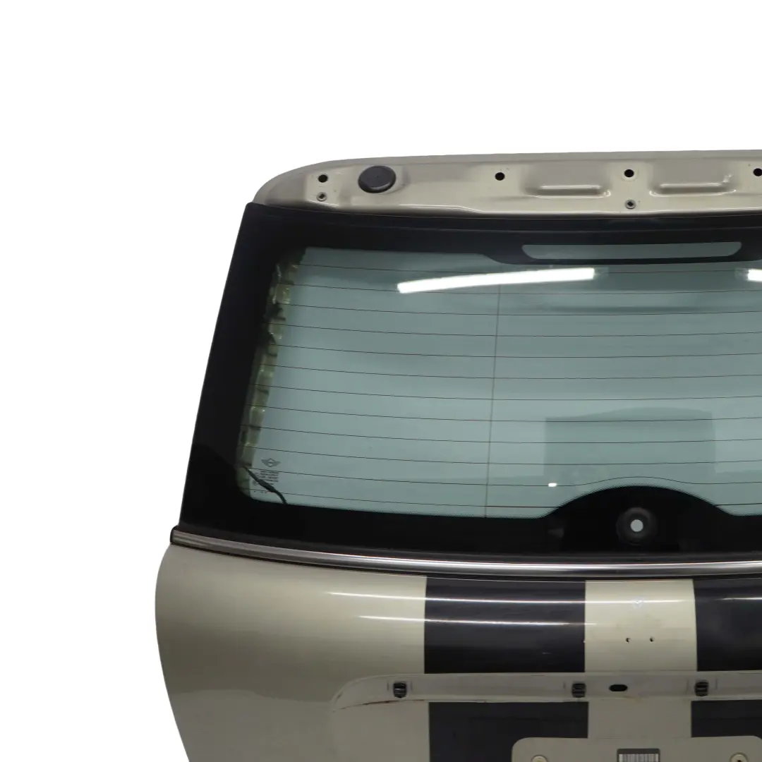 Heckklappe Klappe Hinten Sparkling Silver Silber Metallic - A60 für Mini Cooper R56 mit Teilenummer 2752015 Mini Cooper R56 Heckklappe Klappe Hinten Sparkling Silver Silber Metallic - A60 - SKU 2752015-SS3 - Teilenummer 2752015