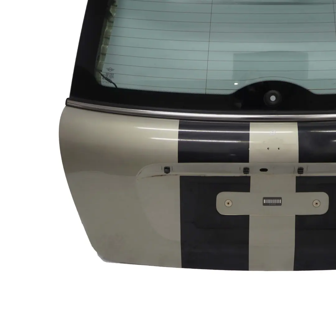 Couvercle coffre arrière hayon argent étincelant métallisé - A60 pour Mini Cooper R56 à propos du numéro de pièce 2752015 Mini Cooper R56 Couvercle coffre arrière hayon argent étincelant métallisé - A60 - SKU 2752015-SS3 - Numéro de pièce 2752015