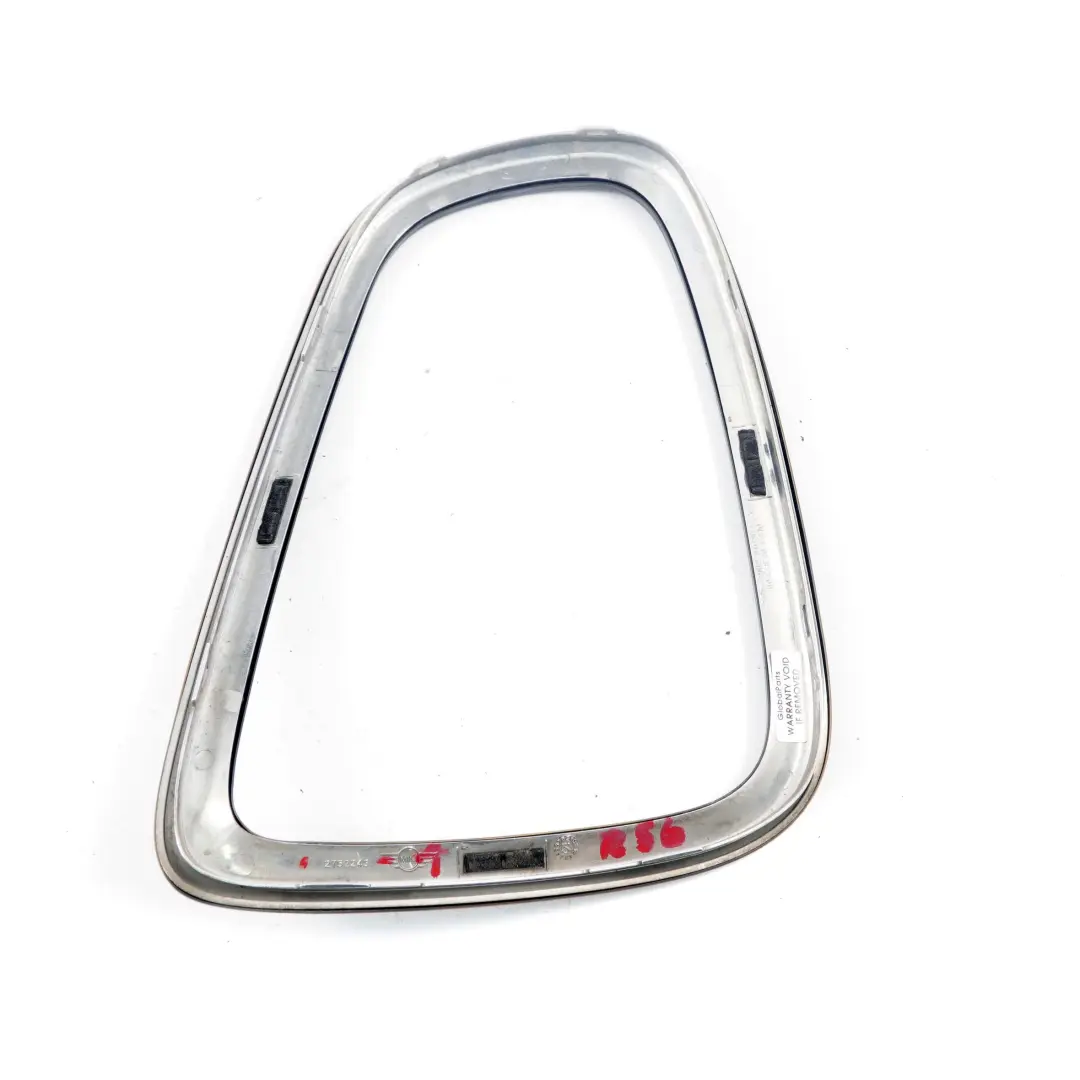 Tail Light Finisher Left Rear N/S Black to Mini Cooper R56 R55 R57 R58 with Part number 2752243 Mini Cooper R56 R55 R57 R58 Tail Light Finisher Left Rear N/S Black - SKU 2752243-1 - Part number 2752243