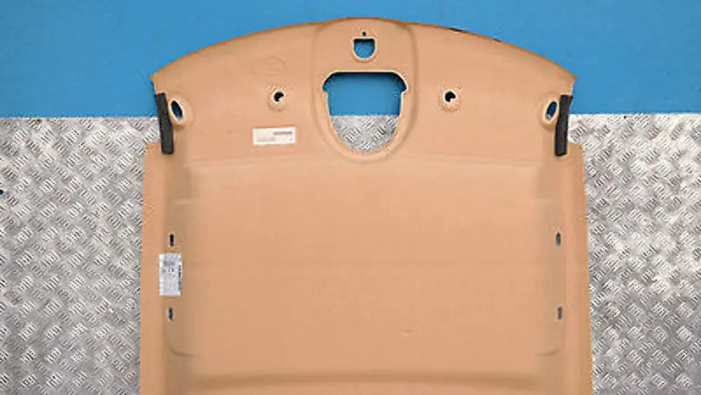 Genuine BMW Mini R56 R56N LCi Headlining moulded roof lining hellgrau grey grau to with Part number 51442752262 Genuine BMW Mini R56 R56N LCi Headlining moulded roof lining hellgrau grey grau - SKU 2752262-1 - Part number 51442752262