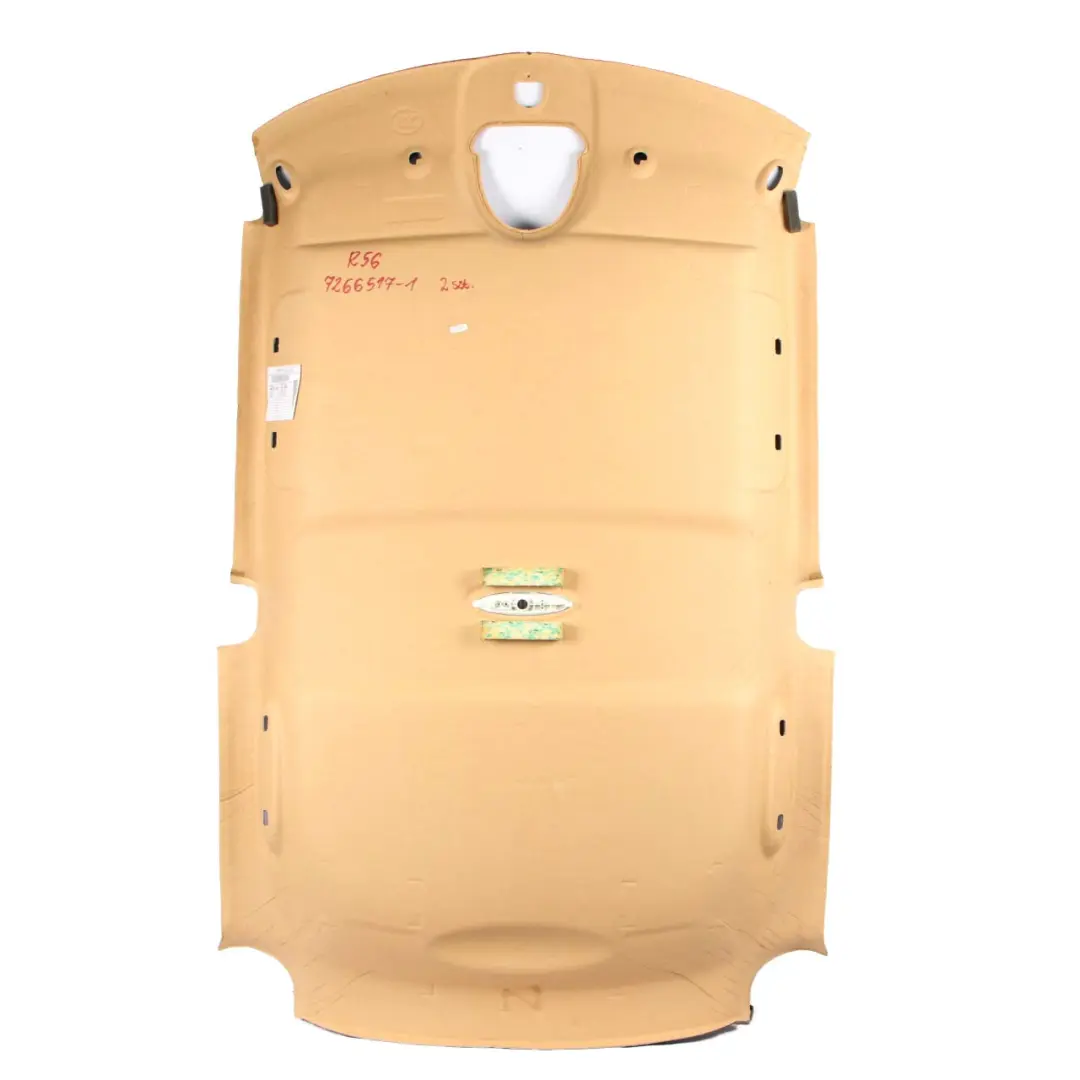 Roof Headlining Mini R56 Cooper One Headliner Lining Carbon Black to with Part number 2752265 Roof Headlining Mini R56 Cooper One Headliner Lining Carbon Black - SKU 2752265-1 - Part number 2752265