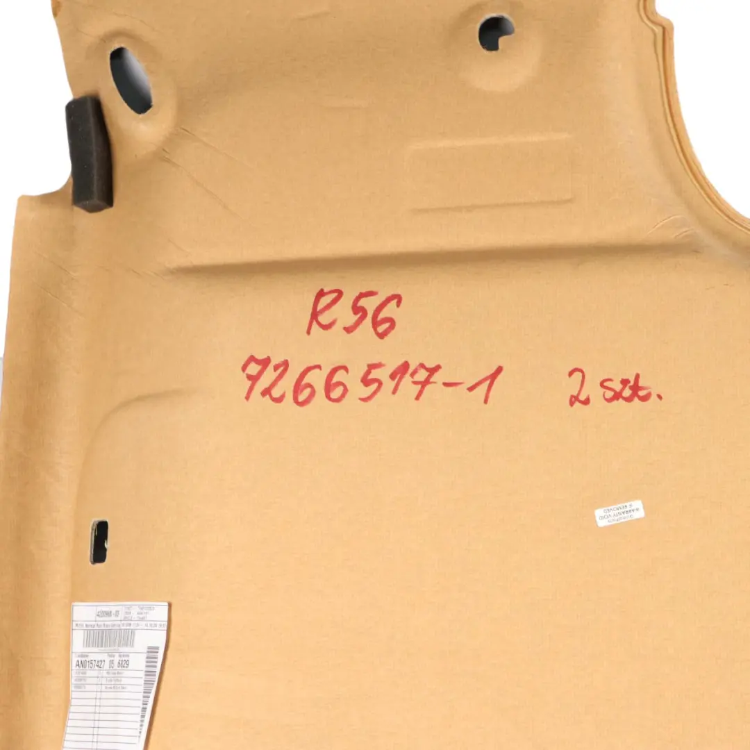 Roof Headlining Mini R56 Cooper One Headliner Lining Carbon Black to with Part number 2752265 Roof Headlining Mini R56 Cooper One Headliner Lining Carbon Black - SKU 2752265-1 - Part number 2752265