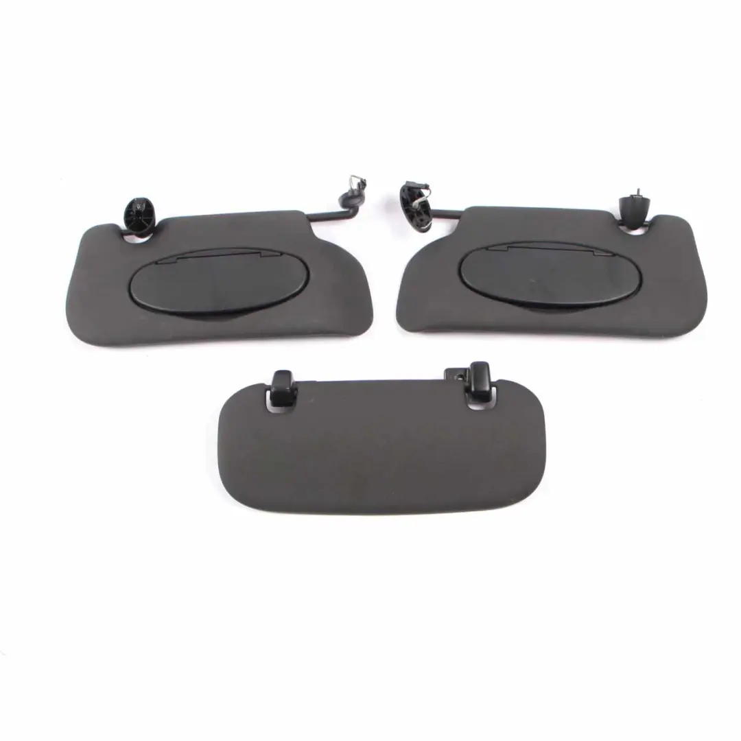 Mini R56 Roof Headlining Trims Covers Pillars Sun Visor Carbon Black Set - SKU 2752265-2 - Part number 2752265
