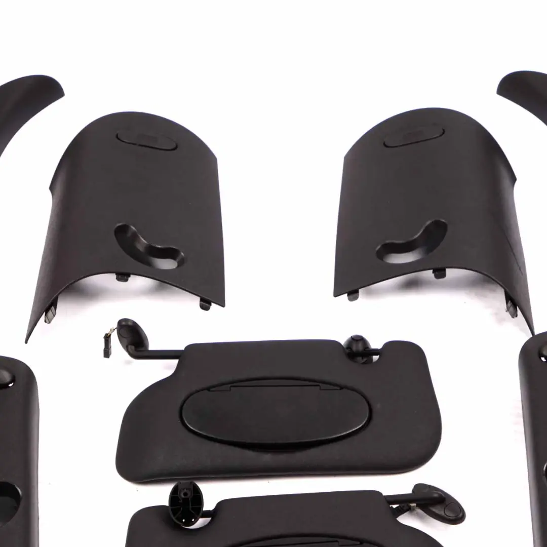 Mini R56 Lining Trims Black Pillars Covers Handles Panels Front Rear Set - SKU 2752269-1 - Part number 2752269