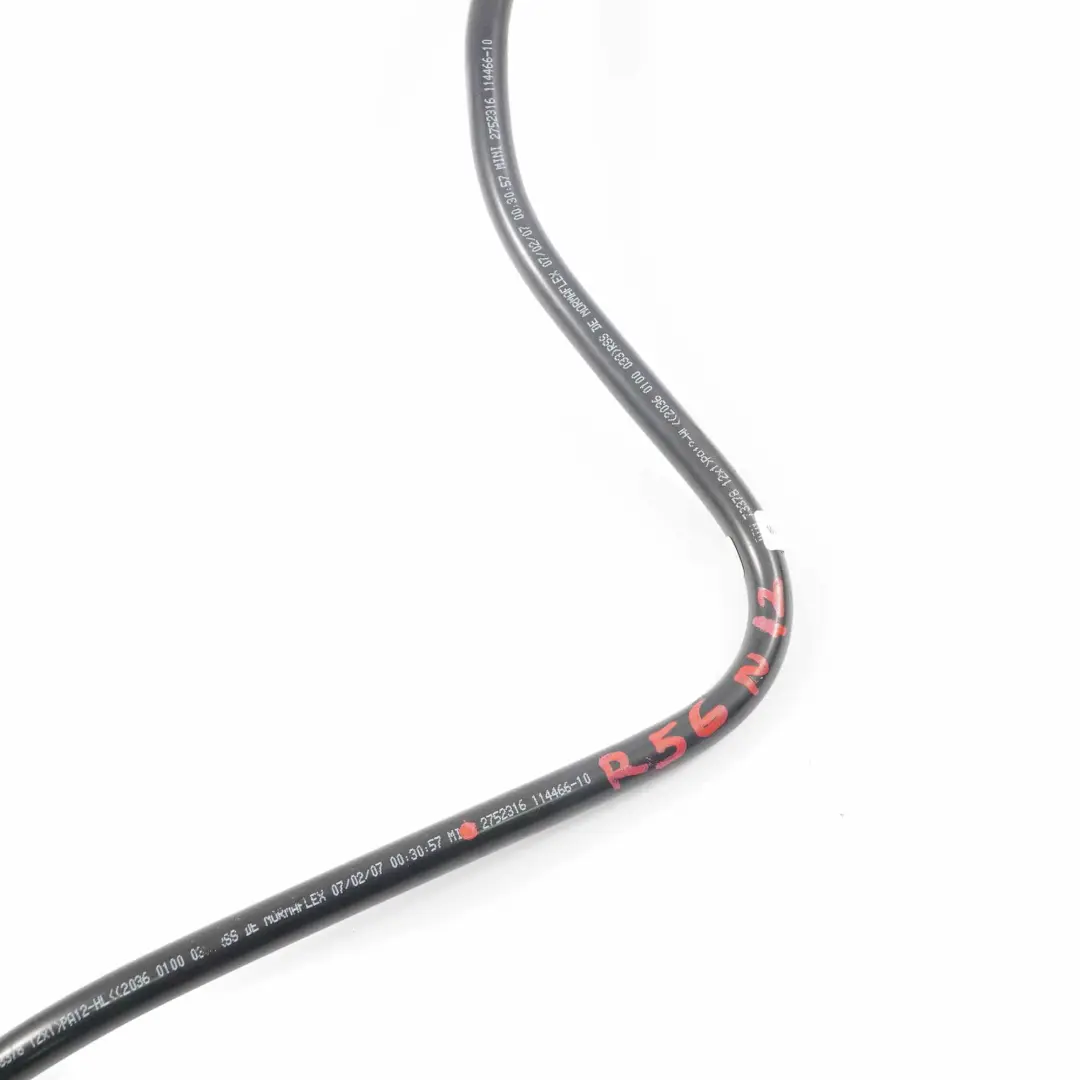 Pipe Exhaust Evaporator Air Vent Line N12 Petrol para Mini R56 R57 Fuel Tank con número de pieza 2752316 Mini R56 R57 Fuel Tank Pipe Exhaust Evaporator Air Vent Line N12 Petrol - SKU 2752316 - Número de pieza 2752316