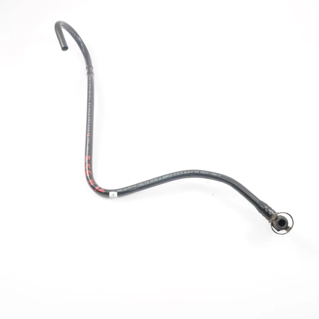 Réservoir Carburant Tuyau d'Aération Essence pour Mini R56 R57 N12 à propos du numéro de pièce 2752316 Mini R56 R57 N12 Réservoir Carburant Tuyau d'Aération Essence - SKU 2752316 - Numéro de pièce 2752316
