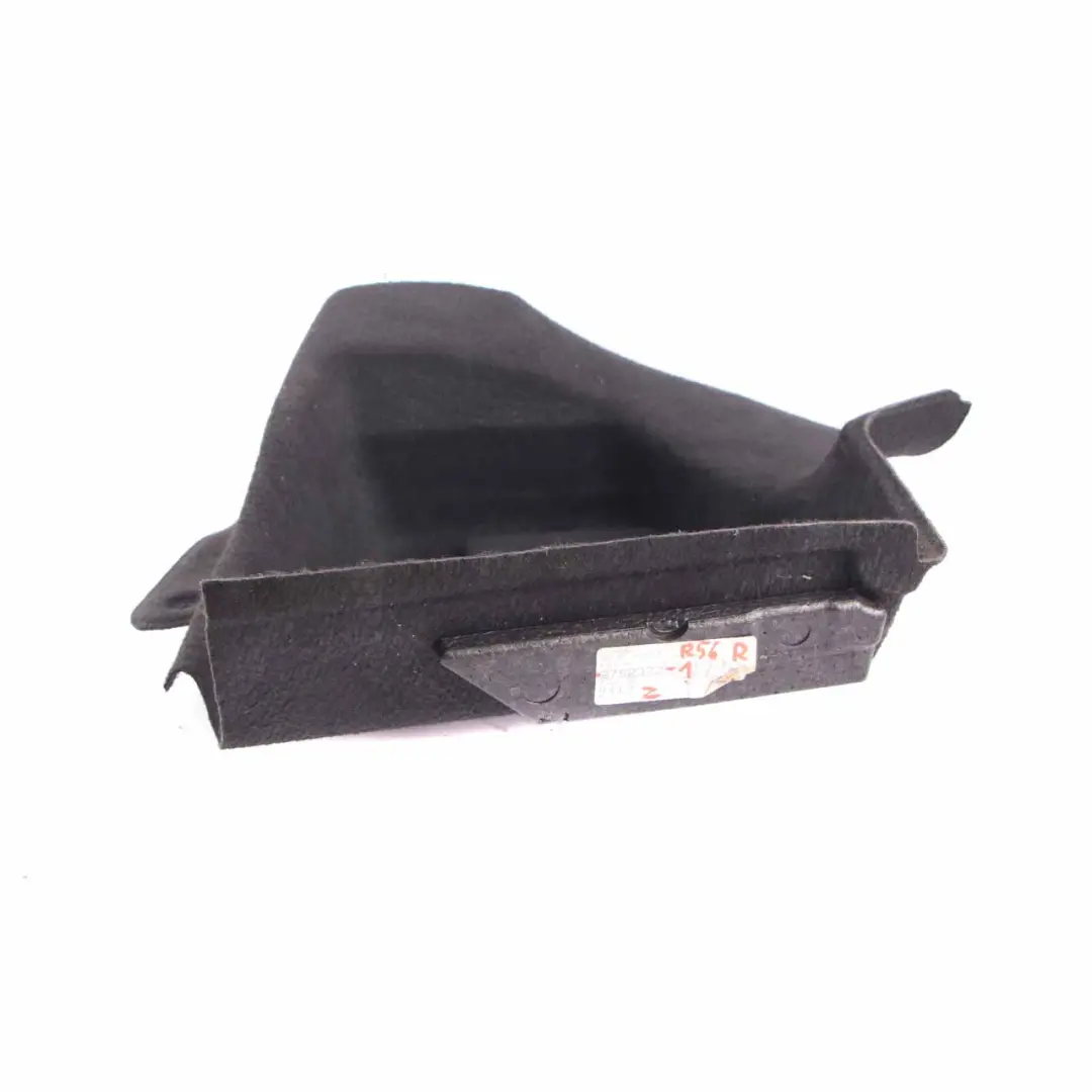 Boot Trunk Lateral Trim Right O/S Covering Panel to Mini R56 with Part number 2752372 Mini R56 Boot Trunk Lateral Trim Right O/S Covering Panel - SKU 2752372-1 - Part number 2752372